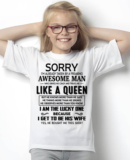 AN AWESOME MAN WHO DRIVES ME CRAZY AND TREATS ME LIKE A QUEEN - FROM HUSBAND - NINA00 (SKU26T-01286-00)