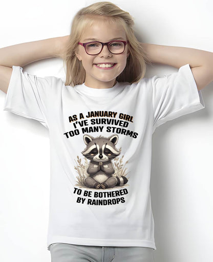 JANUARY - I’VE SURVIVED TOO MANY STORMS TO BE BOTHERED BY RAINDROPS - FMA- NINA01 (SKU2604-26-01)