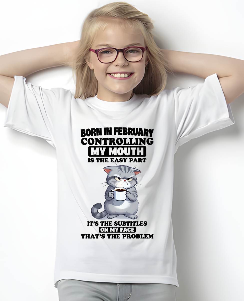 FEBRUARY - CONTROLLING MY MOUTH IS THE EASY PART IT’S THE SUBTITLES ON MY FACE THAT’S THE PROBLEM - FMA - NINA02 (SKU2604-191-02)