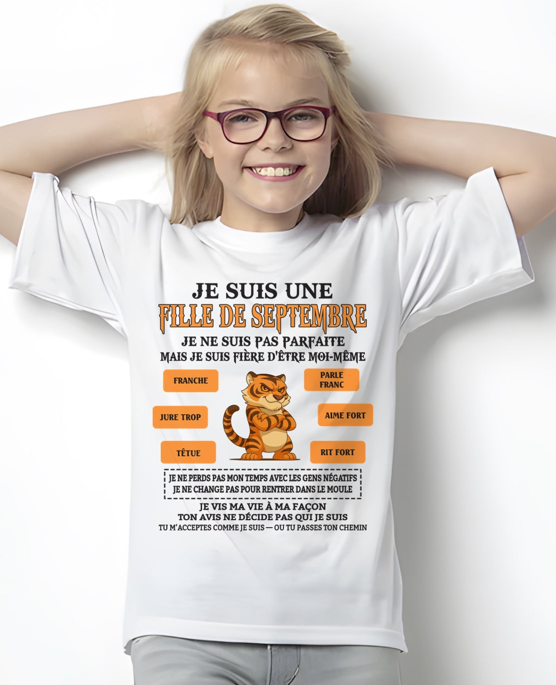 JE SUIS UNE FILLE DE SEPTEMBRE- fma NINA09 / fr09 (SKU26T-01240-09)