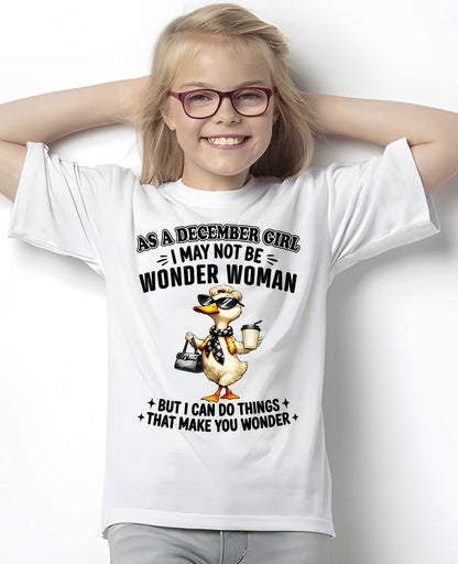 DECEMBER - I may not be WONDER WOMAN But I can do things that make you WONDER - FMA - NINA12 (SKU2604-203-12)