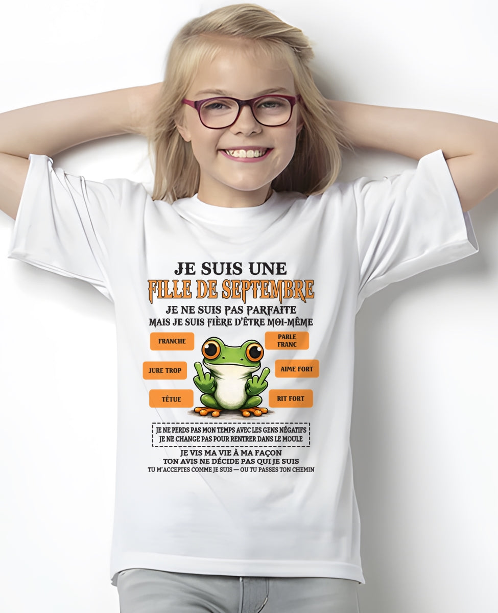 JE SUIS UNE FILLE DE SEPTEMBRE- fma NINA09 / fr09 (SKU2603-02-09)