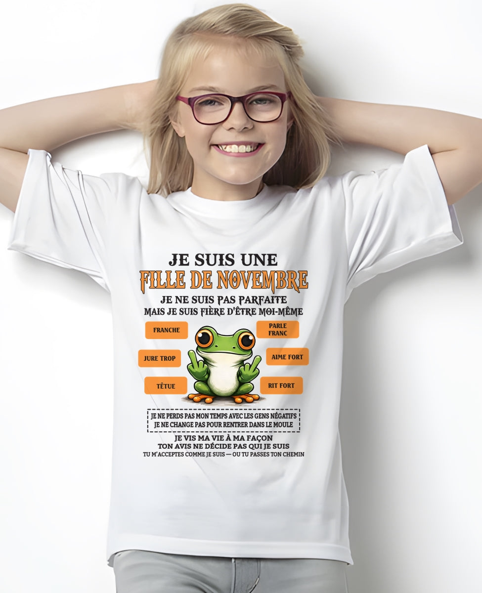 JE SUIS UNE FILLE DE NOVEMBRE - fma NINA11 / fr11 (SKU2603-02-11)