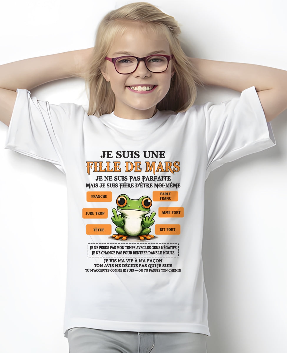 JE SUIS UNE FILLE DE MARS - fma NINA03 / fr03 (SKU2603-02-03)