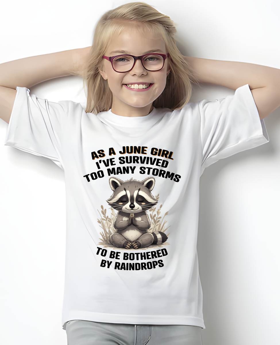 JUNE - I’VE SURVIVED TOO MANY STORMS TO BE BOTHERED BY RAINDROPS - FMA - NINA06 (SKU2604-26-06)
