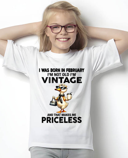 FEBRUARY - I'M NOT OLD I'M VINTAGE AND THAT MAKES ME PRICELESS - FMA - NINA02 (SKU2604-90-02)