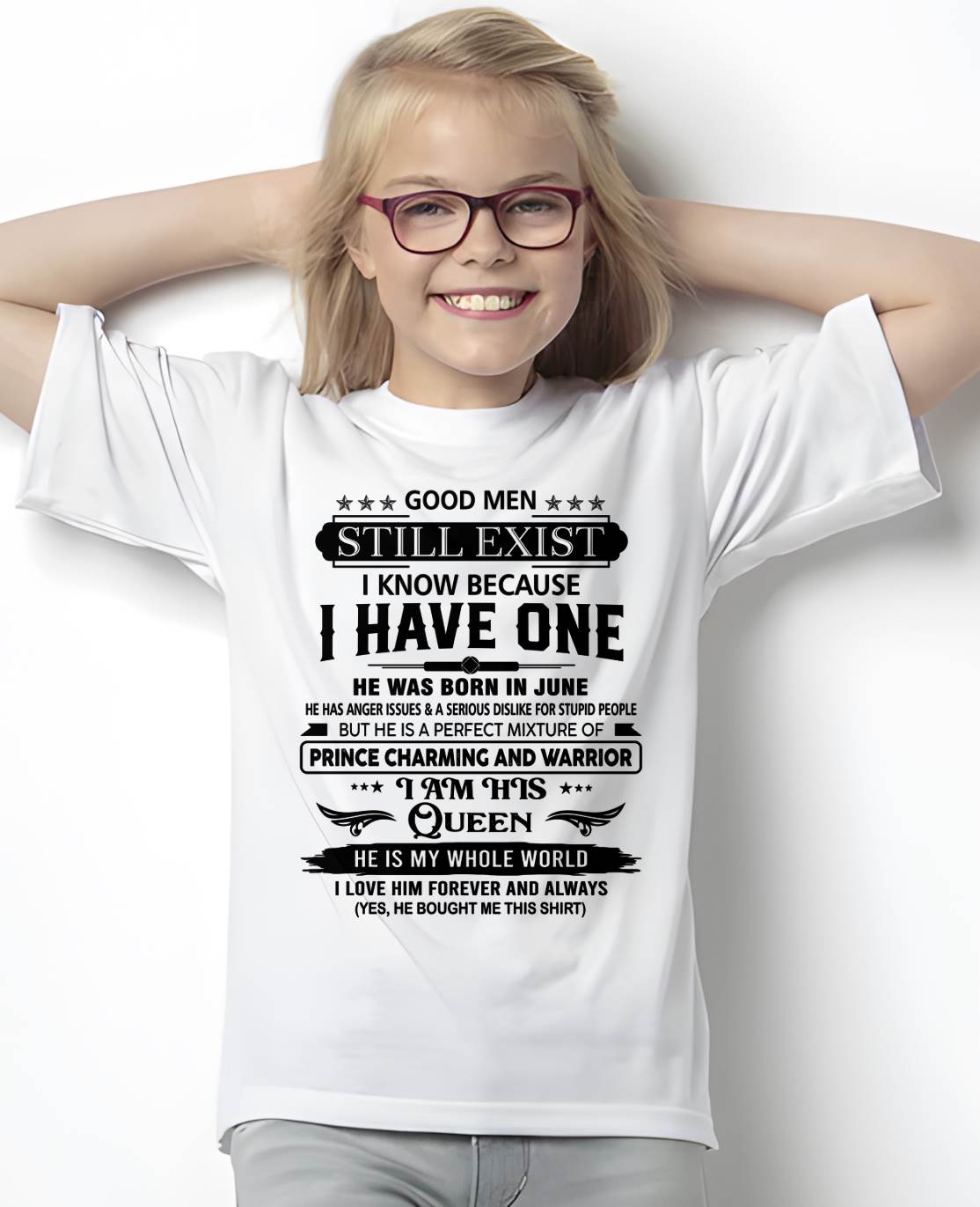 JUNE - GOOD MEN STILL EXIST I KNOW BECAUSE I HAVE ONE - FROM HUSBAND - NINA06 (SKU12-307-06)