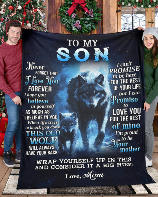 Special Gift For Your Son Blanket - From Mom