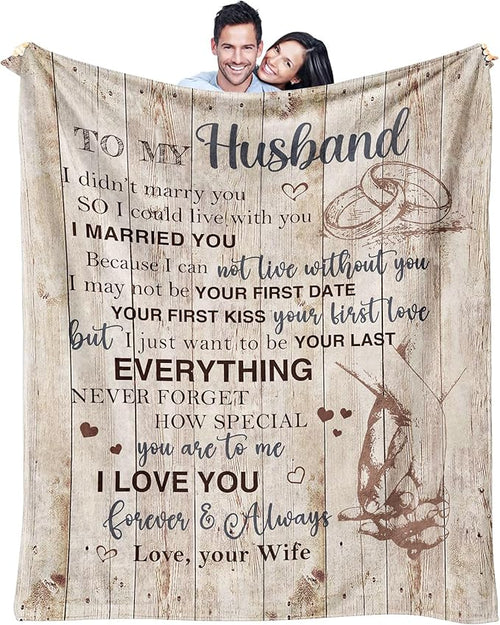 Special Gift For Your Husband Blanket - From Wife