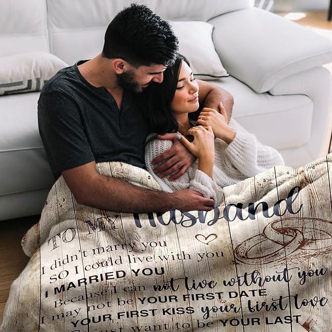 Special Gift For Your Husband Blanket - From Wife