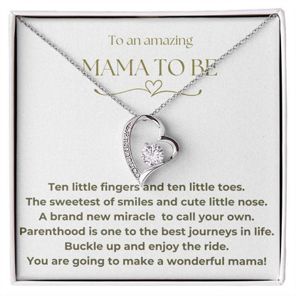 TO MY MOM - GIFT FROM DAUGHTER - Forever Love Necklace