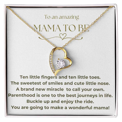 TO MY MOM - GIFT FROM DAUGHTER - Forever Love Necklace