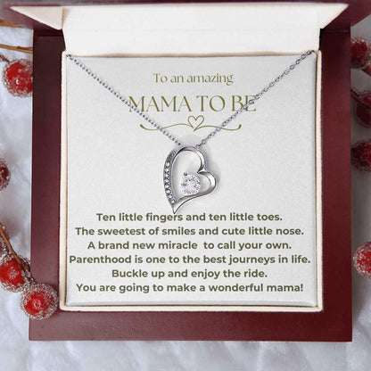 TO MY MOM - GIFT FROM DAUGHTER - Forever Love Necklace