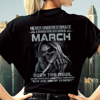 MARCH - NEVER UNDERESTIUNDER - FMA (SKU09-13-03)