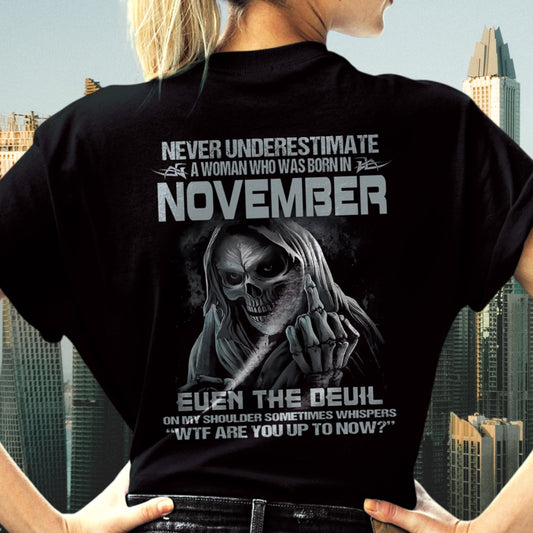 NOVEMBER - NEVER UNDERESTIUNDER A WOMAN - FMA (SKU09-13-11)