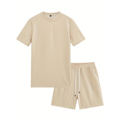 AUGUST - I AM A GRUMPY OLD MAN - BIRTHDAY CASUAL SUIT FOR MEN - MAN TEE - NINA08 (SKU2607-237-08) | Waffle casual suit A09-739