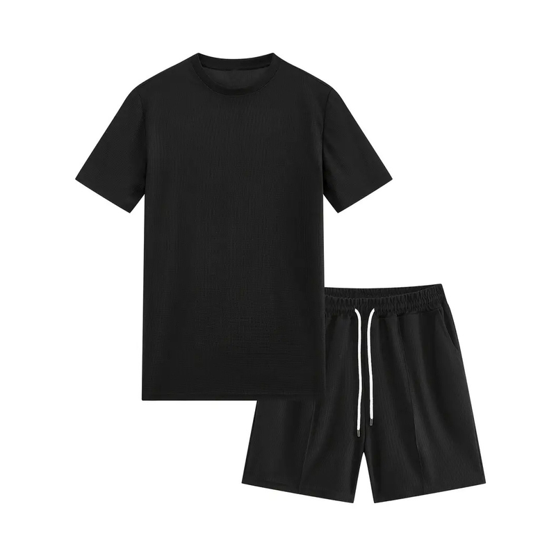 JUNE - I AM A MAN KIND, GENEROUS AND LOVING - BIRTHDAY CASUAL SUIT FOR MEN - NINA06 (SKU2607-254-06) | Waffle casual suit A09-739