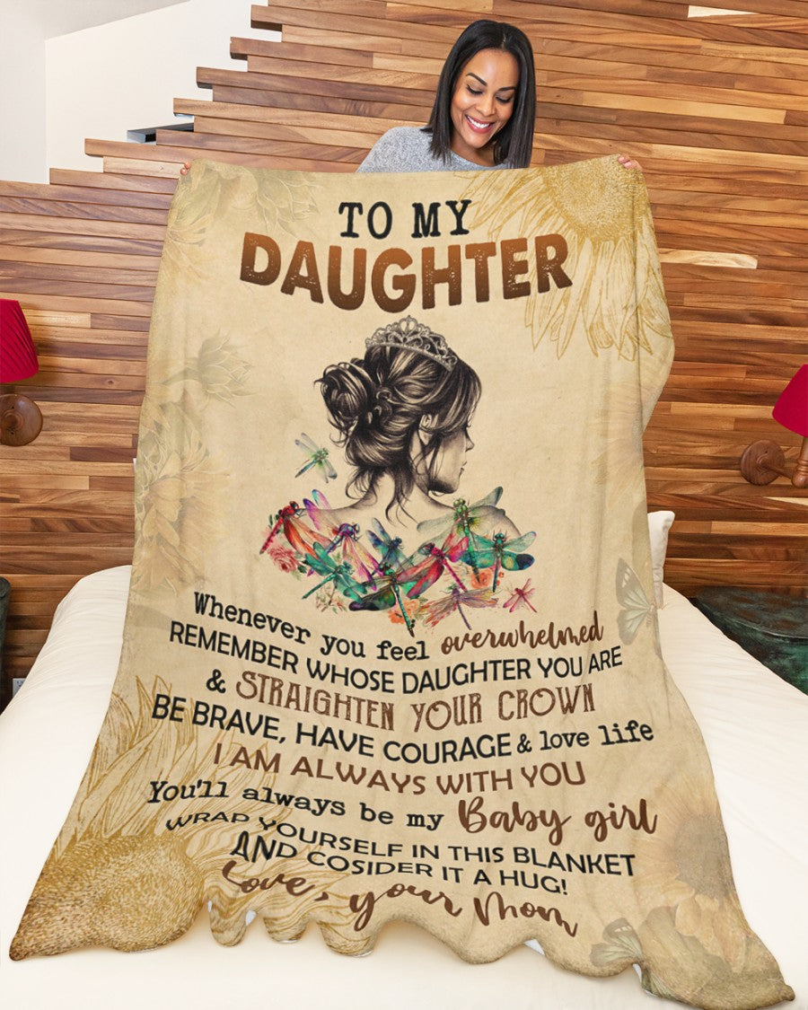 Special Gift For Your Daughter Blanket - From Mom