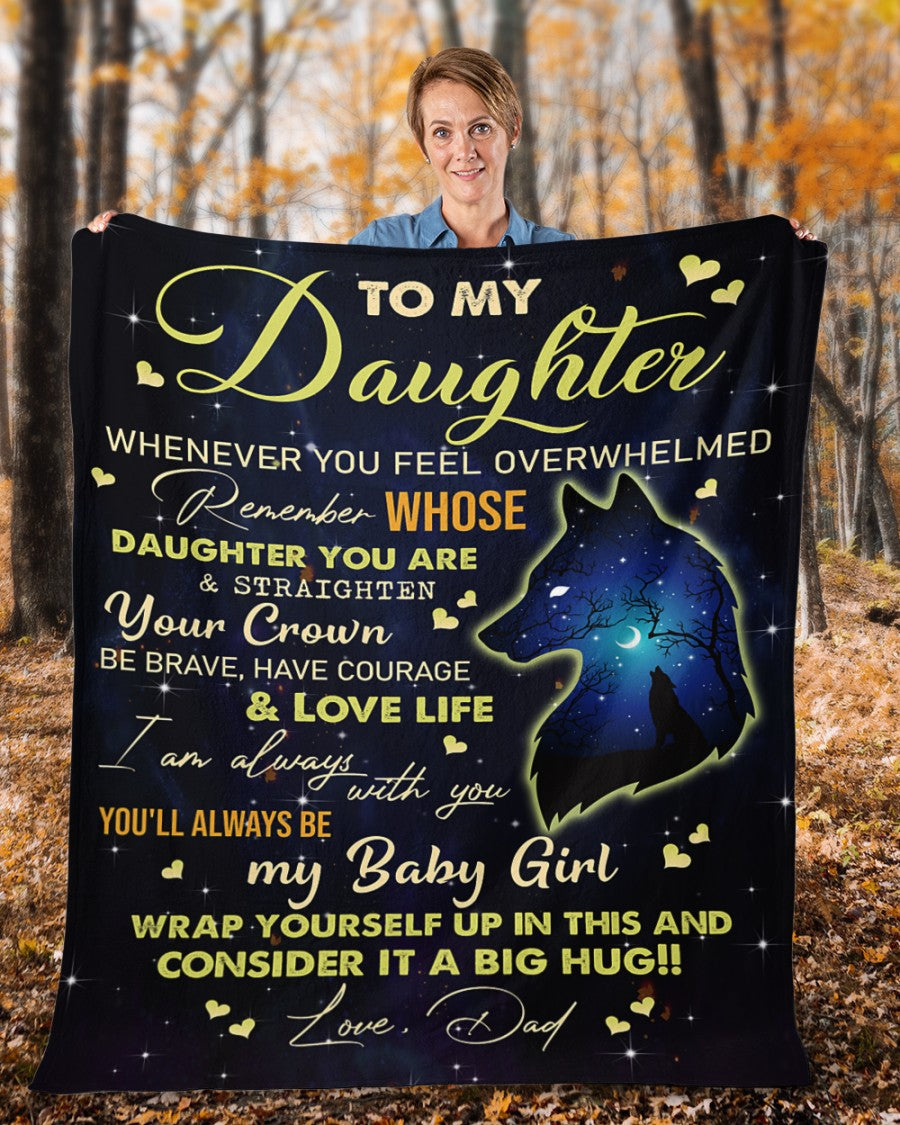 Special blanket for Daughter - From Dad blanket