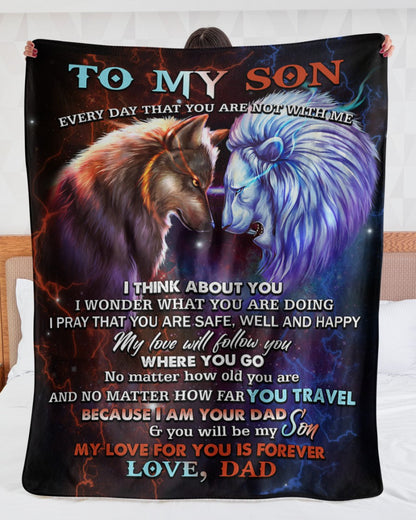 Special blanket for Son - From Dad blanket