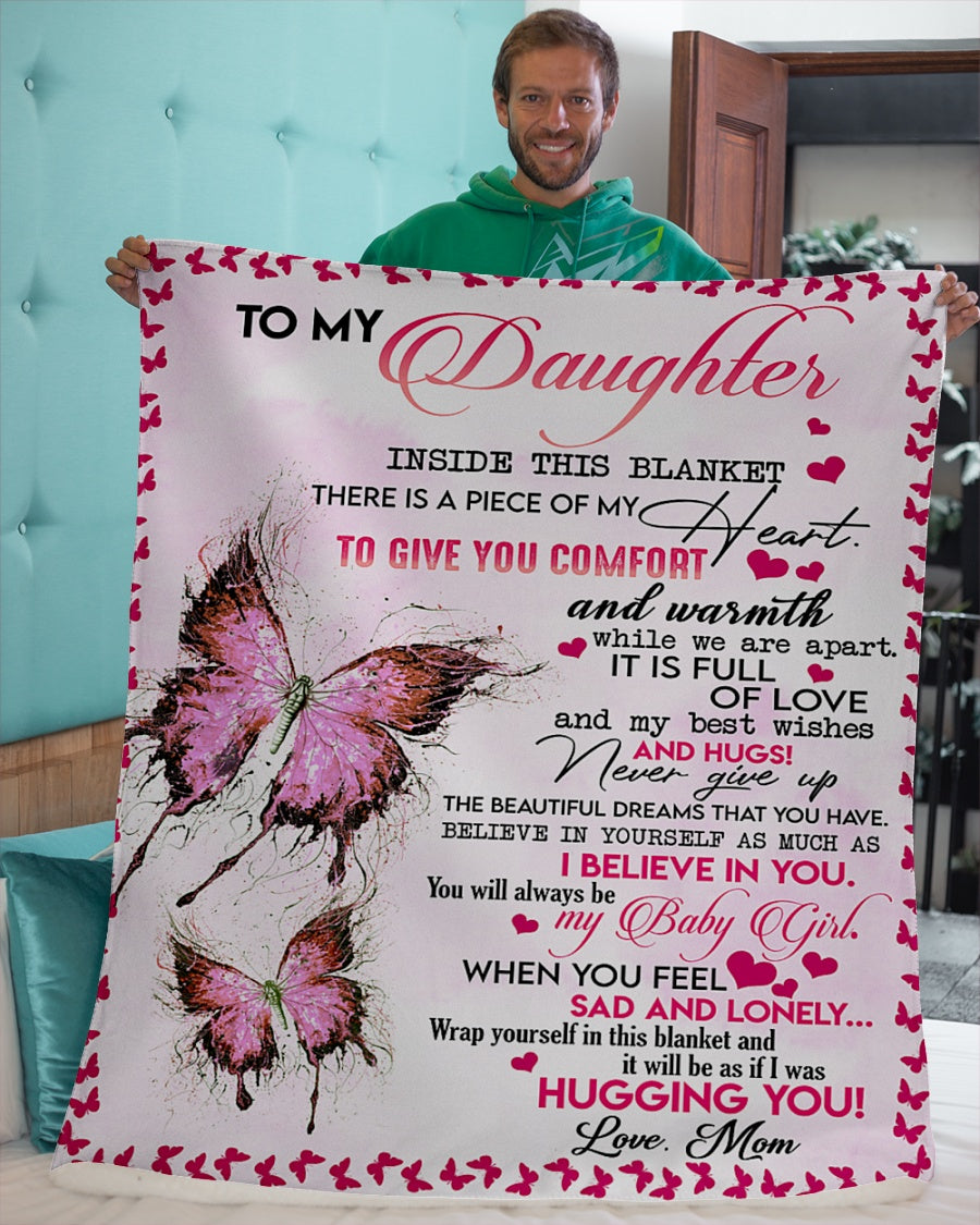 Special blanket for Daughter - From Mom blanket (SKUB06-101)