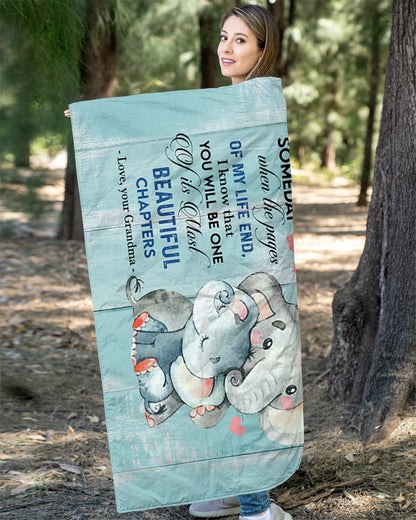 Special Gift For Your Granddaughter Blanket - From Grandma