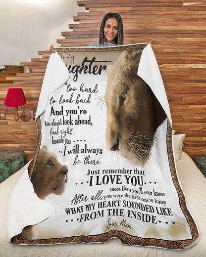 Special blanket for Daughter - From Mom blanket