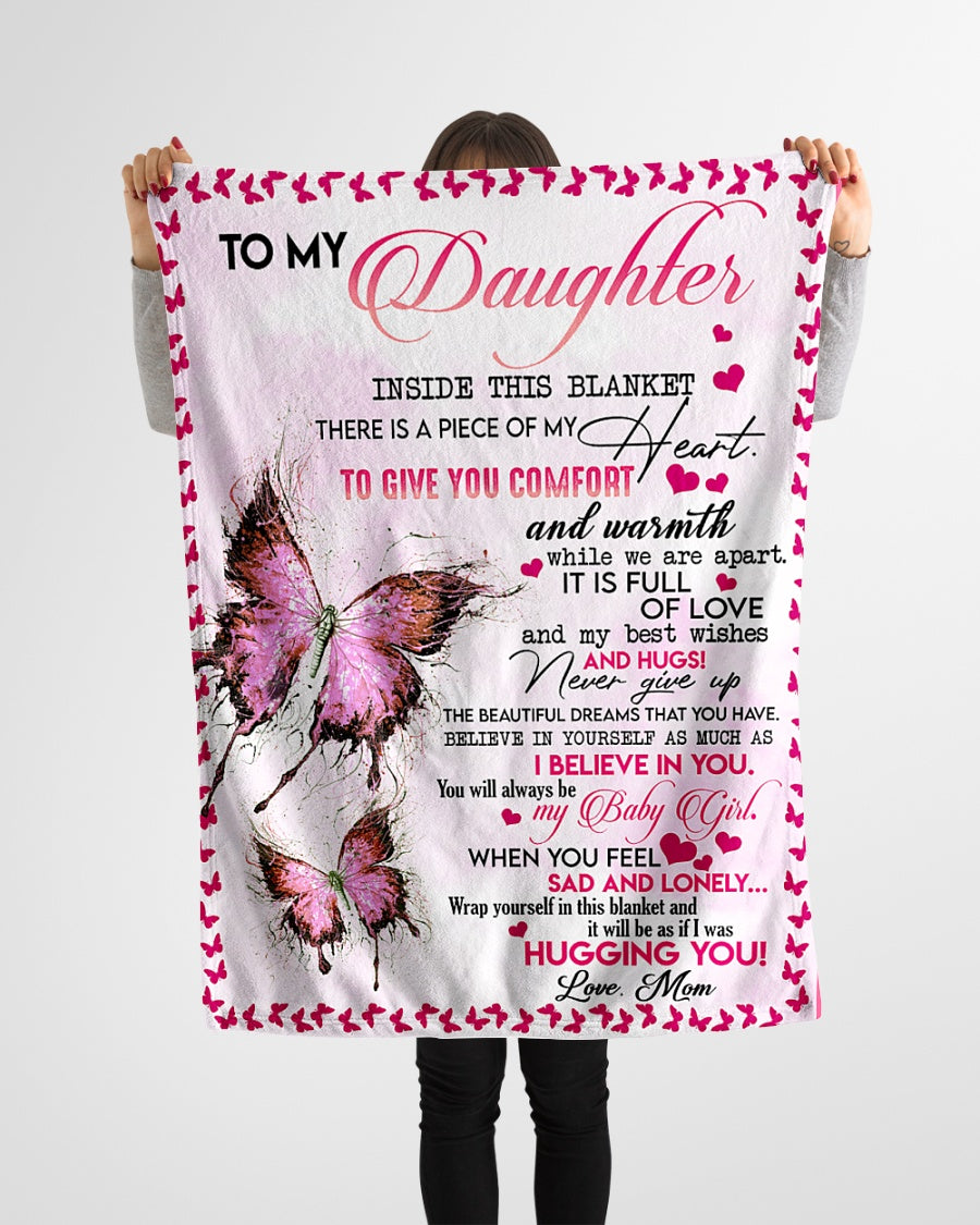Special blanket for Daughter - From Mom blanket (SKUB06-101)