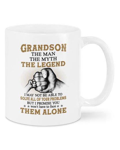 TO GRANDSON MUG 03 - GIFT FROM GRANDMA - NINA00