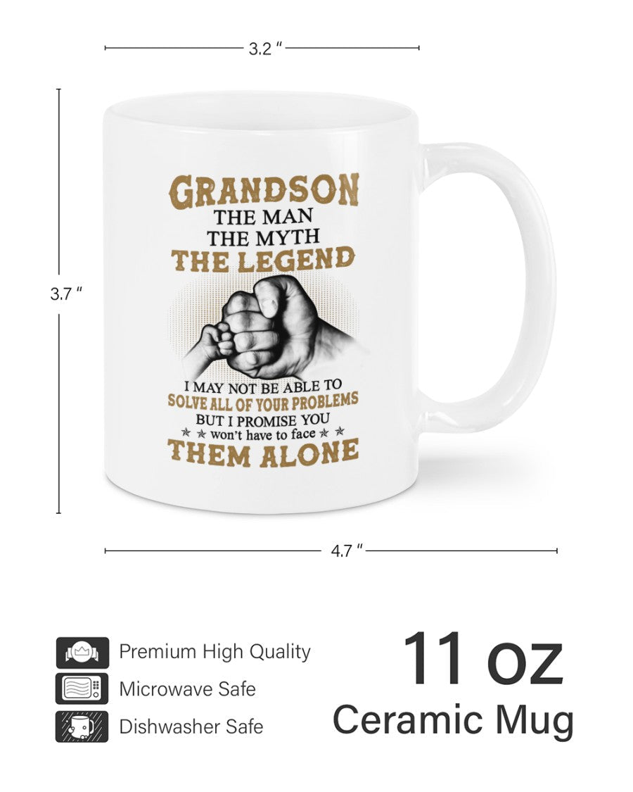 TO GRANDSON MUG 03 - GIFT FROM GRANDMA - NINA00