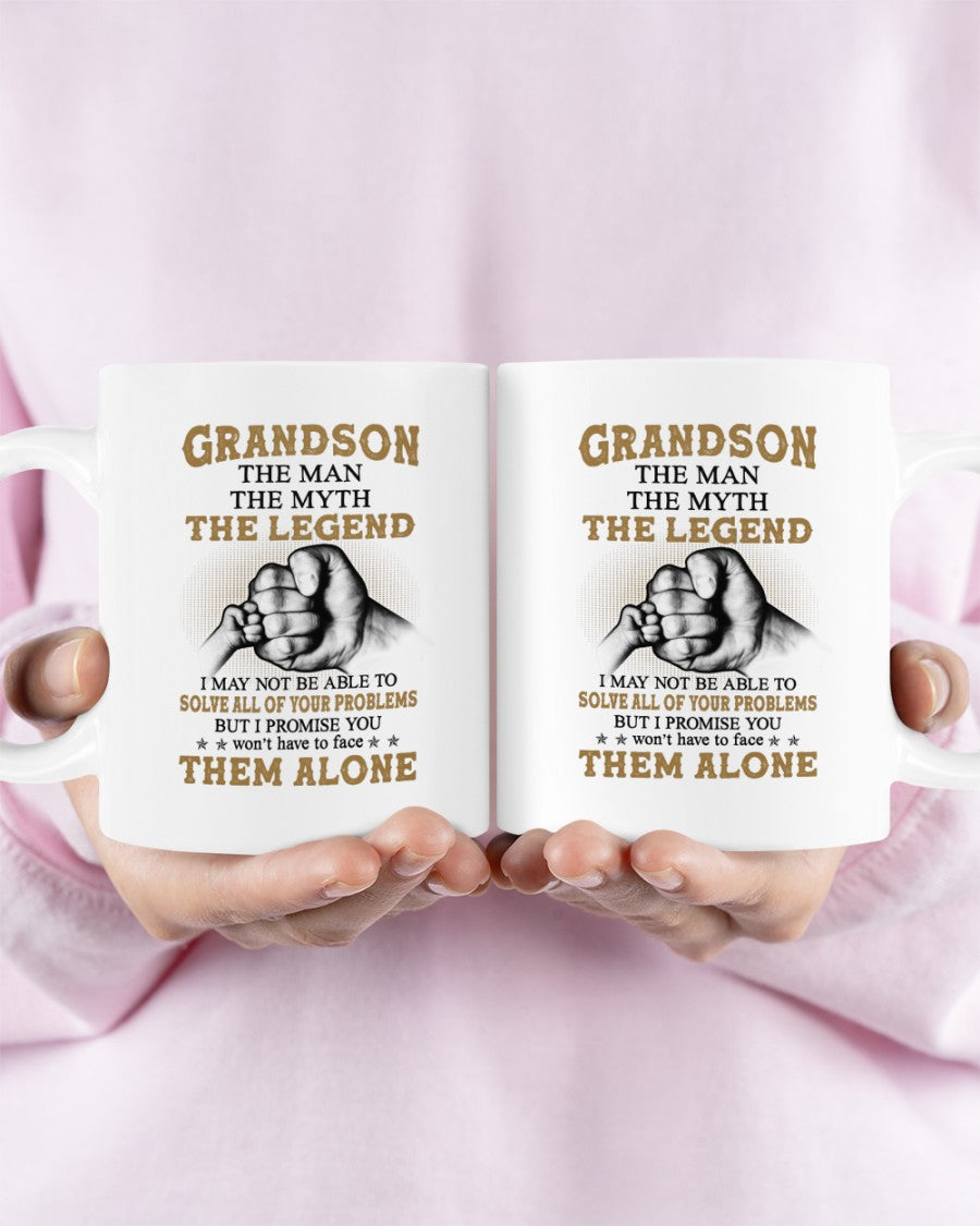 TO GRANDSON MUG 03 - GIFT FROM GRANDMA - NINA00