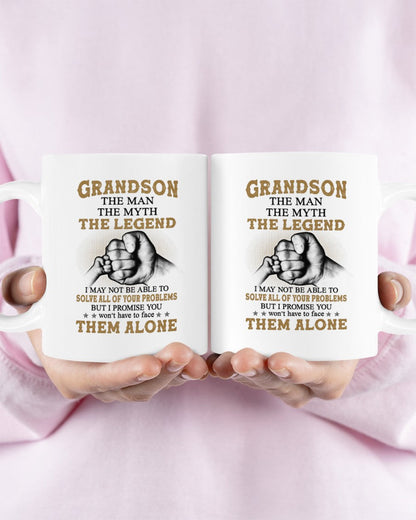TO GRANDSON MUG 03 - GIFT FROM GRANDMA - NINA00