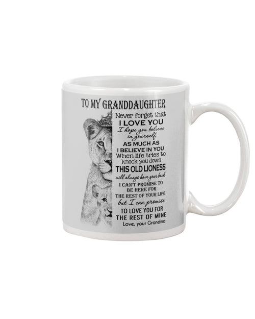 TO GRANDDAUGHTER MUG 04 - GIFT FROM GRANDMA