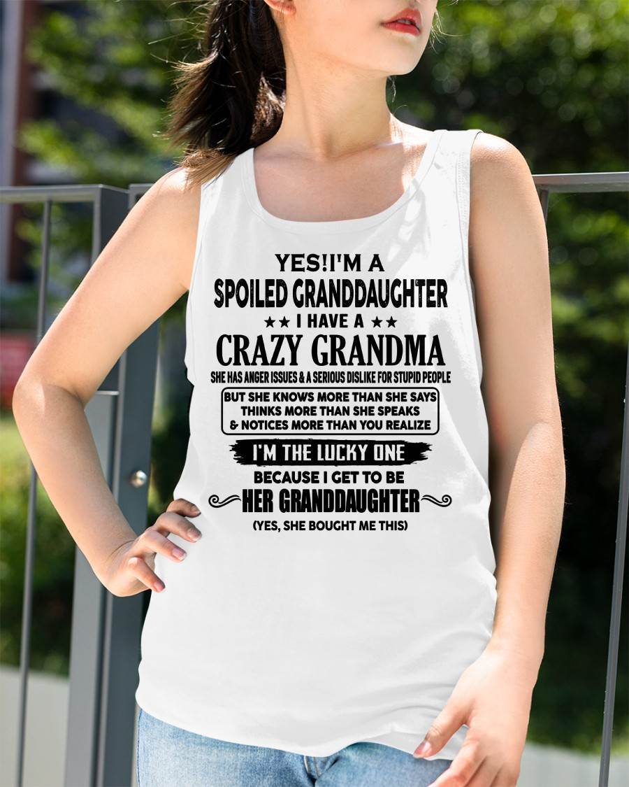 LUCKY GRANDDAUGHTER! - FROM GRANDMA - NINA00 (SKU12-119-00)