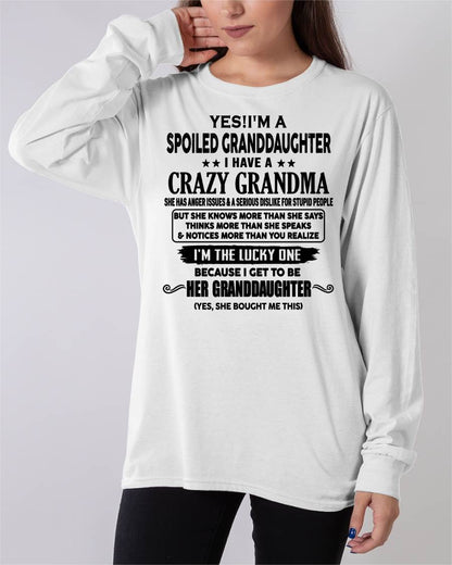 LUCKY GRANDDAUGHTER! - FROM GRANDMA - NINA00 (SKU12-119-00)