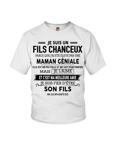 JE SUIS UN FILS GÂTÉ – CADEAU DE MAMAN INCROYABLE - fr00 / NINA00