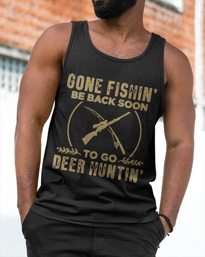 Funny Hunting Fishing Graphic for Hunters - T-Shirt