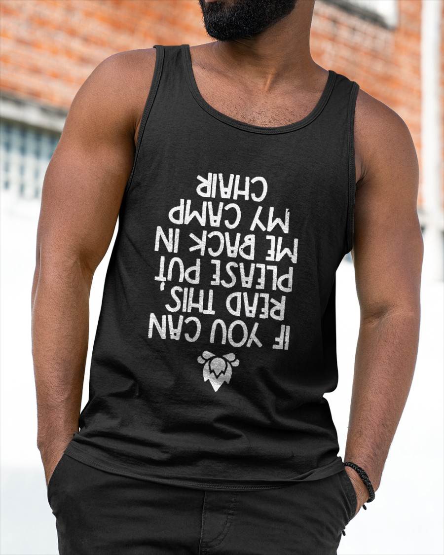 Camping If You Can Read This - Funny Camping T-Shirt
