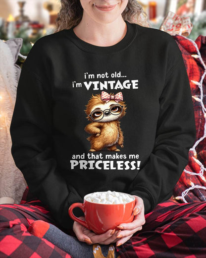 I'M NOT OLD I'M VINTAGE AND THAT MAKES ME PRICELESS - FMA - NINA00 (SKU2604-92-00)