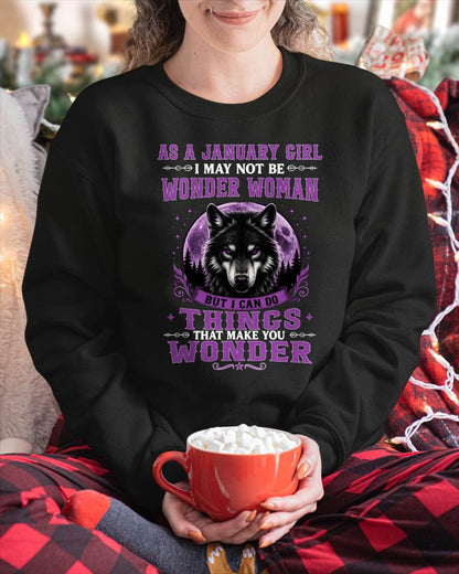 JANUARY - I may not be WONDER WOMAN But I can do things that make you WONDER - FMA - NINA01 (SKU2607-288-01)