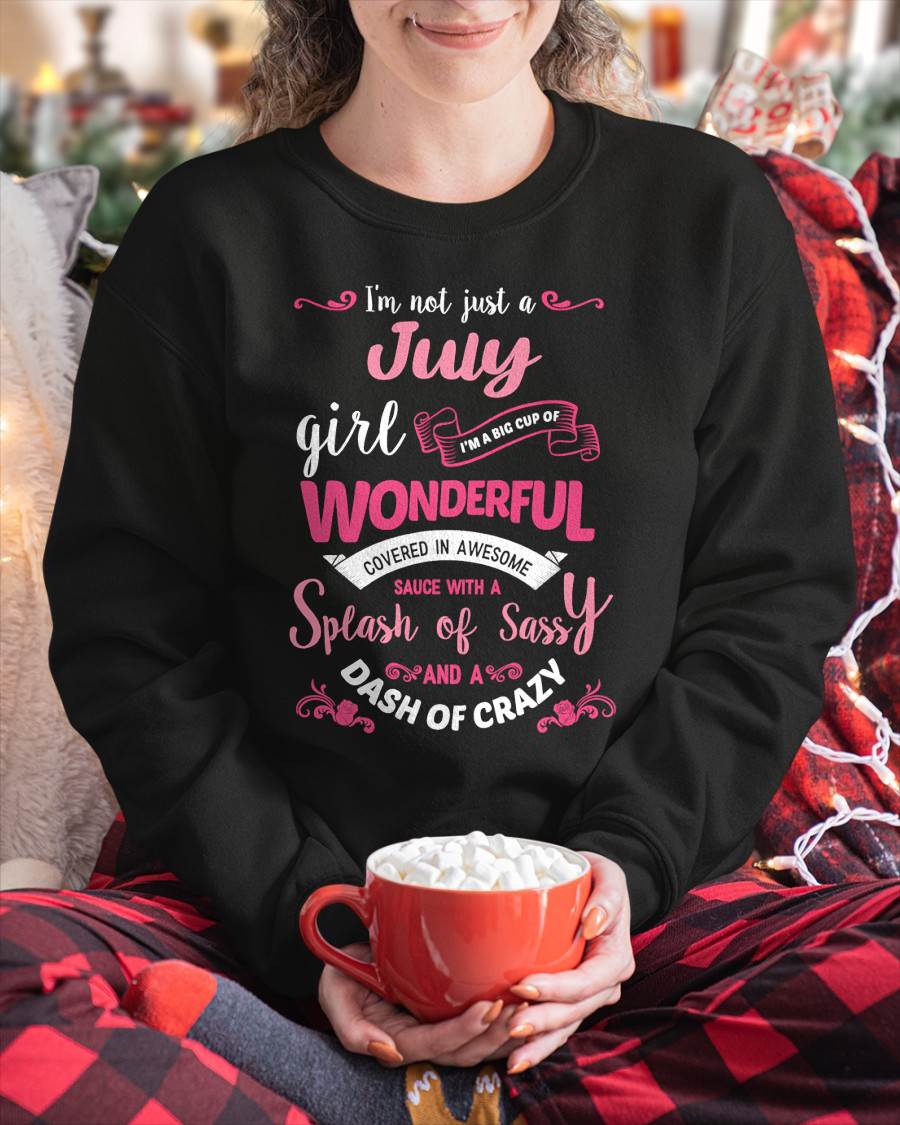 JULY - I'M A BIG CUP OF WONDERFUL COVERED IN AWESOME - FMA - NINA07 (SKU2603-37-07)