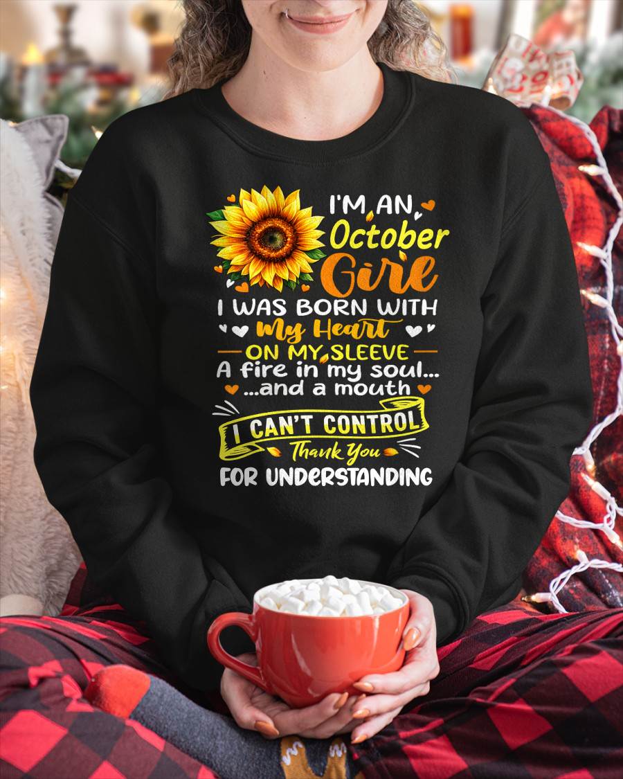 OCTOBER - I WAS BORN WITH MY HEART ON MY SLEEVE - FMA - NINA10 (SKU2605-28-10)