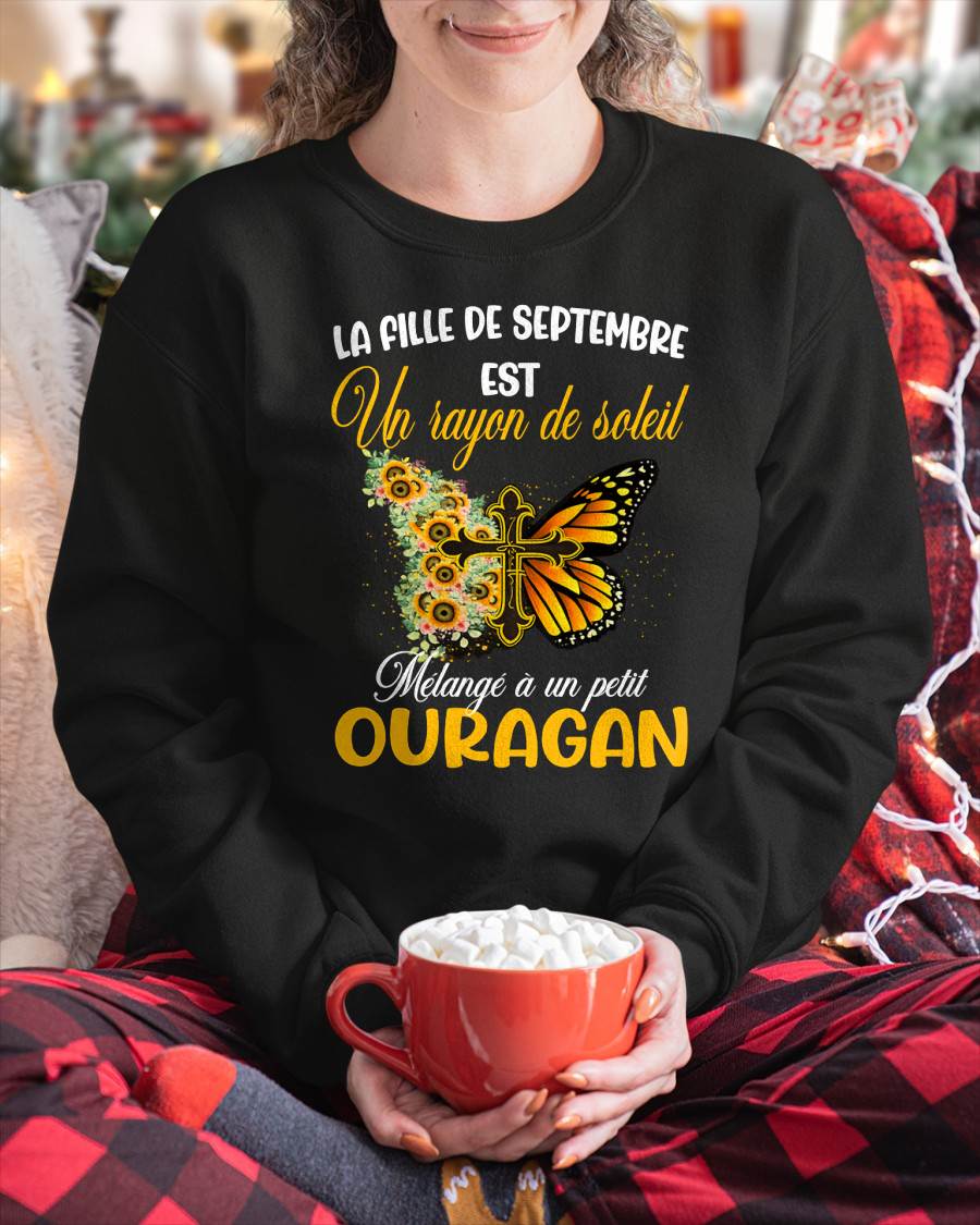 SEPTEMBRE - LA FILLE DE SEPTEMBRE EST UN RAYON DE SOLEIL MÉLANGÉ À UN PETIT OURAGAN - FMA - FR/NINA09 (SKU2603-153-09)