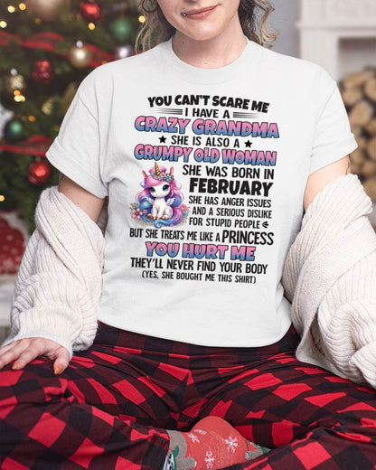 FEBRUARY - YOU CAN'T SCARE ME - GIFT FROM GRANDMA - NINA02 (SKU09-106-02)