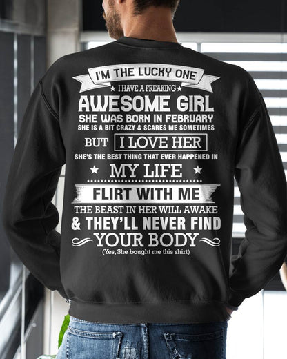 FEBRUARY – SHE’S THE BEST THING THAT EVER HAPPENED IN MY LIFE - FROM WIFE - NINA02 (SKU26T-01280-02)