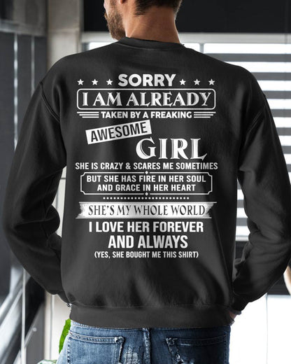 SHE HAS FIRE IN HER SOUL AND GRACE IN HER HEART I LOVE HER  FOREVER AND ALWAYS - FROM WIFE - NINA00 (SKU2602-60-00)