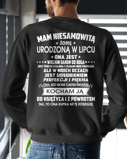 LIPIEC - ONA JEST WIELKIM DAREM OD BOGA – Idealny Prezent dla Twojego Męża – POL/NINA07 (SKU2605-273-07)