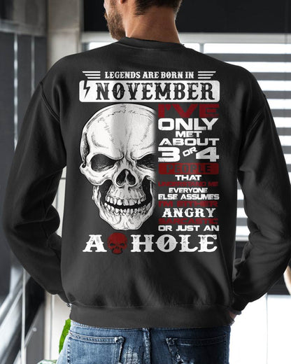 NOVEMBER – I’VE MET ABOUT 3 OR 4 PEOPLE WHO UNDERSTAND ME – MAN TEE - NINA11 (SKU10-16-11)