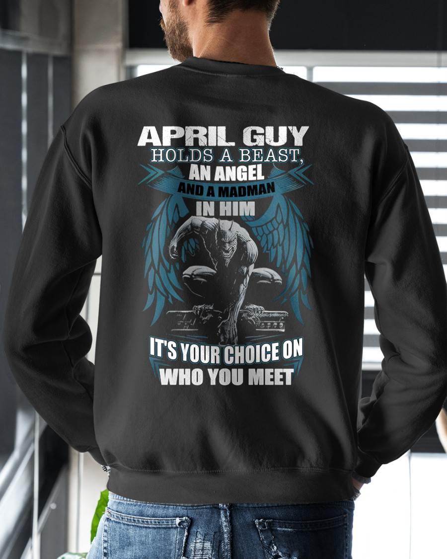 APRIL - IT'S YOUR CHOICE ON WHO YOU MEET - MAN TEE - NINA04 (SKU26T-01-47-04)