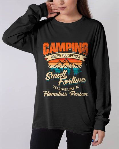 Funny Camping Gifts with Sayings for Campers Camp - Camping T-Shirt (SKUNINA - C03)